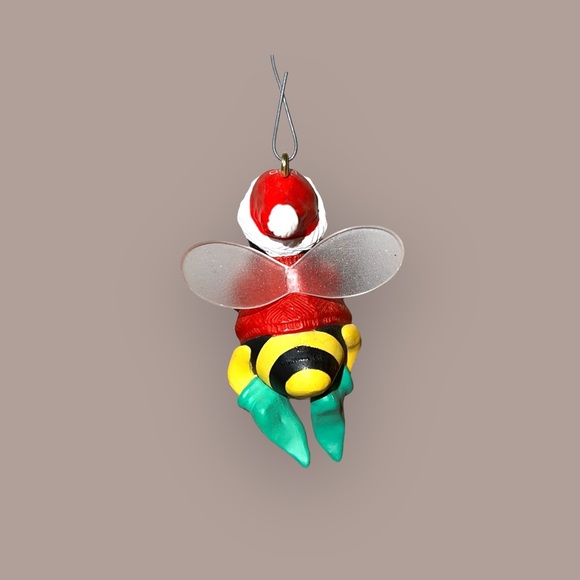 1993 Hallmark Mom & Dad To Bee Christmas Ornaments - Picture 11 of 12